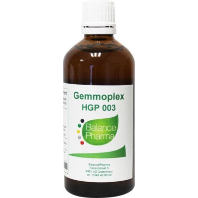 Afbeelding van Balance Pharma Hgp003 Gemmoplex Galblaas, 100 ml