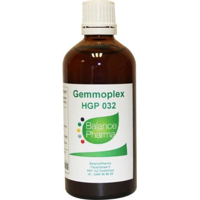 Afbeelding van Balance Pharma Hgp032 Gemmoplex Oorlymf, 100 ml