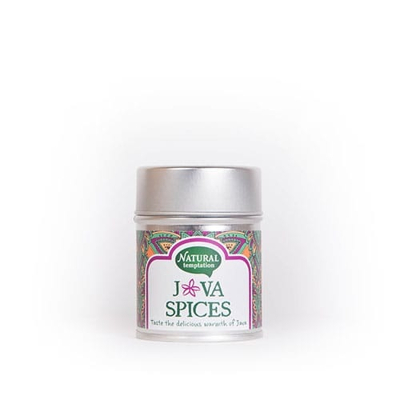 Afbeelding van Nat Temptation Java Spices Blikje Natural Bio, 55 gram