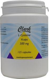 Afbeelding van Clark L cysteine 500mg, 125 Veg. capsules