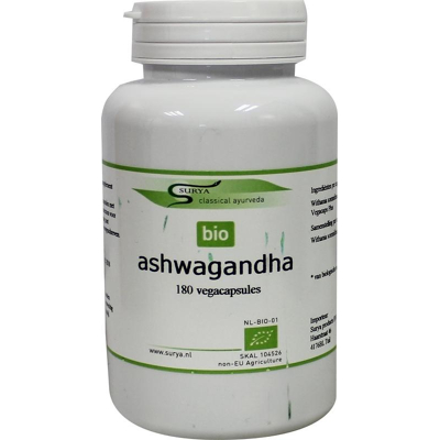 Afbeelding van Surya Ashwagandha Bio, 180 capsules