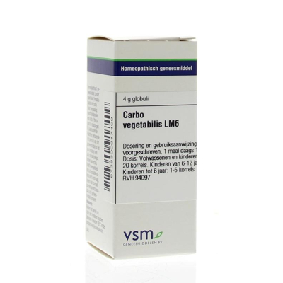 Afbeelding van Vsm Carbo Vegetabilis Lm6, 4 gram