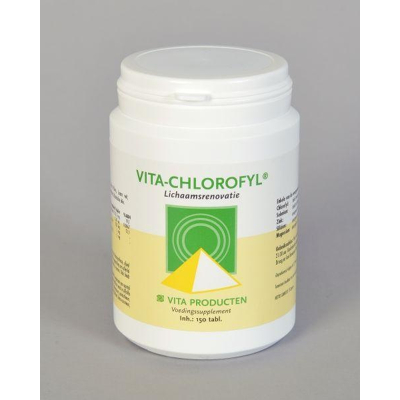 Afbeelding van Vita Chlorofyl Tabletten 150st
