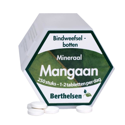 Afbeelding van Berthelsen Mangaan Citraat 3,75 Mg, 250 tabletten
