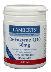 Afbeelding van Lamberts Co Enzym Q10 30mg, 60 Veg. capsules