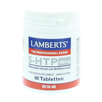 Afbeelding van Lamberts 5 Htp 100mg (griffonia), 60 tabletten