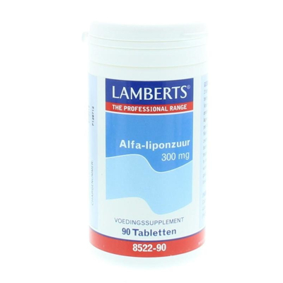 Afbeelding van Lamberts Alfa liponzuur 300 mg 90 tabletten