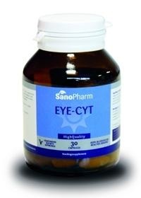 Afbeelding van Sanopharm Eye cyt high quality 30 capsules