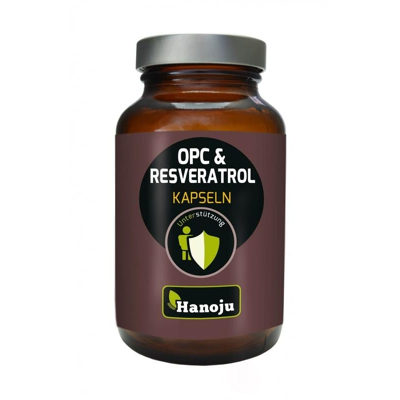 Afbeelding van Hanoju OPC resveratrol camu 90 capsules