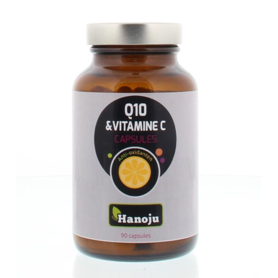 Afbeelding van Hanoju Co enzym Q10 250mg Vitamine C 250mg, 90 capsules