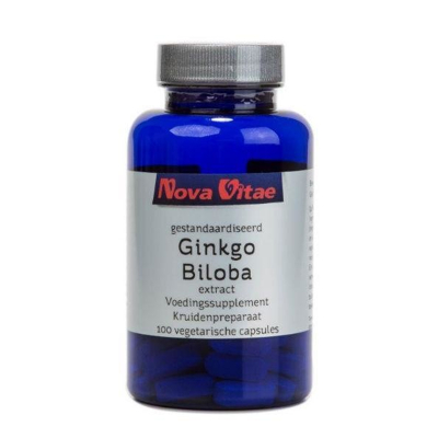 Afbeelding van Nova Vitae Ginkgo biloba extract 120 mg 100 vcaps
