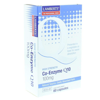 Afbeelding van Lamberts Co enzym Q10 100 mg 60 vcaps