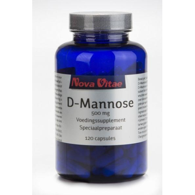 Afbeelding van Nova Vitae D mannose 500 Mg, 120 capsules