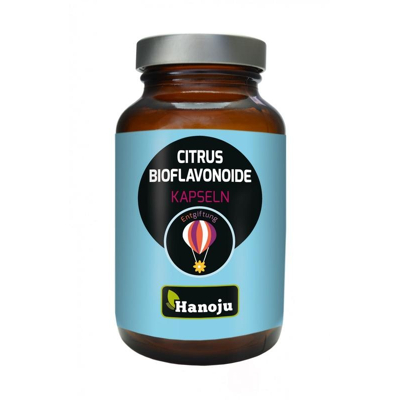 Afbeelding van Hanoju Citrus Bioflavonoiden capsules, 90 Veg. capsules