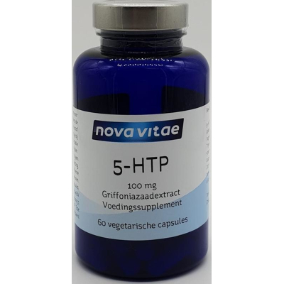 Afbeelding van Nova Vitae 5 HTP 100 mg griffonia 60 vcaps