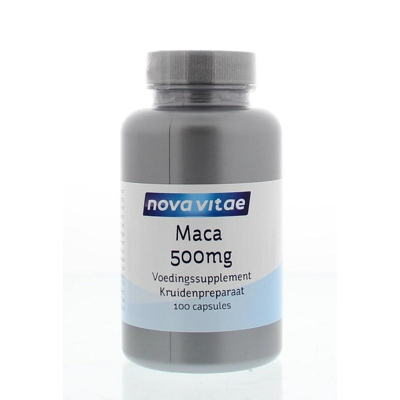 Afbeelding van Nova Vitae Maca 500 Mg, 100 capsules