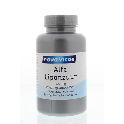 Afbeelding van Nova Vitae Alfa liponzuur 300 mg 60 capsules