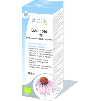 Afbeelding van Physalis Echinacea Forte Plantendruppels Bio, 100 ml