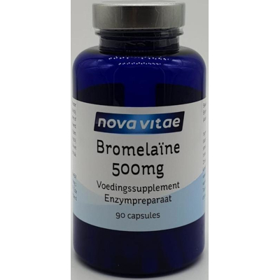 Afbeelding van Nova Vitae Bromelaine 500 mg 90 capsules