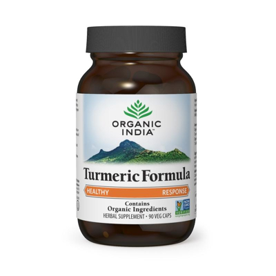 Afbeelding van Organic India Turmeric Formula Capsules 90CP