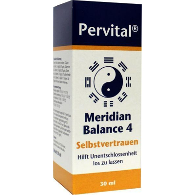 Afbeelding van Pervital Meridian Balance 4 Zelfvertrouwen, 30 ml