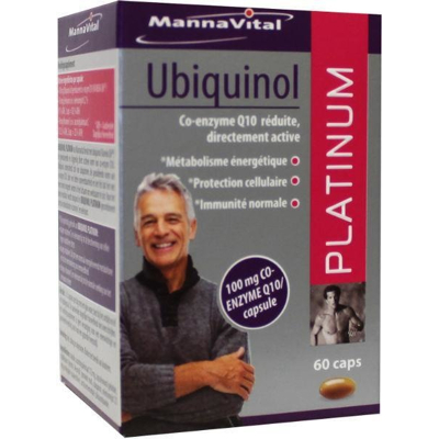 Afbeelding van Mannavital Ubiquinol Platinum, 60 capsules