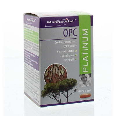 Afbeelding van Mannavital Opc Platinum, 60 capsules