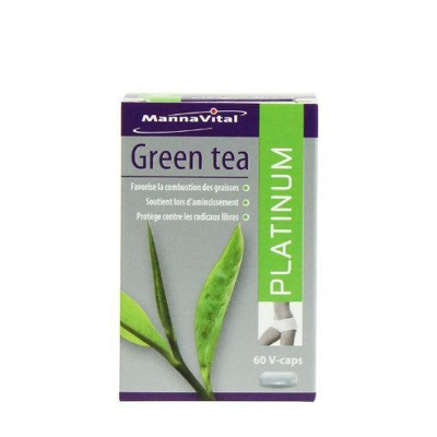 Afbeelding van Green Tea Platinum bio 60 pcs.