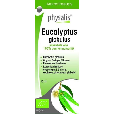 Afbeelding van Physalis Eucalyptus Globulus Olie Bio 10ml