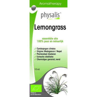 Afbeelding van Physalis Lemongrass bio 10 ml