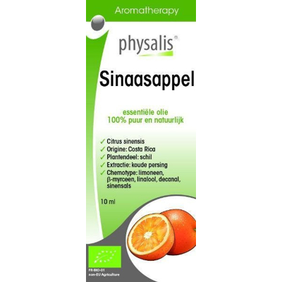 Afbeelding van Physalis Aromatherapy Sinaasappel 10ML