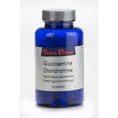 Afbeelding van Nova Vitae Glucosamine Chondroitine Complex, 90 tabletten