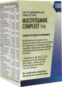 Afbeelding van Multivitamine Compleet Teva Tablet