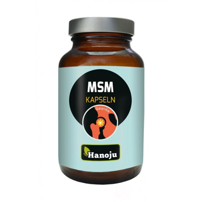 Afbeelding van Hanoju Msm methyl 500mg, 150 Veg. capsules