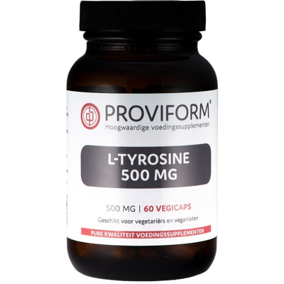 Afbeelding van Proviform L Tyrosine 500 mg 60 vcaps