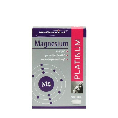 Afbeelding van Mannavital Magnesium Platinum 90st