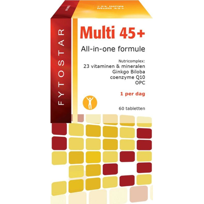 Afbeelding van Fytostar Multi 45+ Multivitamine, 60 tabletten