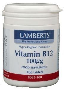 Afbeelding van Lamberts Vitamine B12 100 mcg tabletten