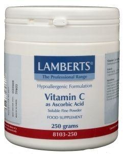 Afbeelding van Lamberts Vitamine C Ascorbinezuur, 250 gram