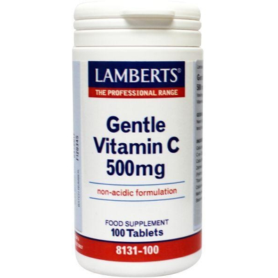 Afbeelding van Lamberts Vitamine C 500 Gentle, 100 tabletten