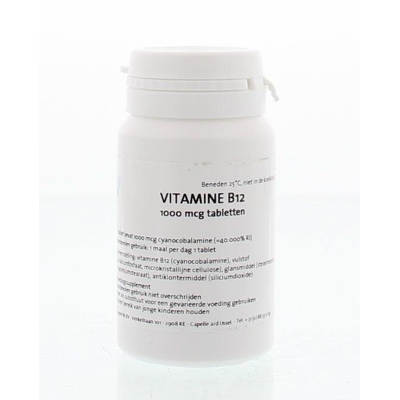 Afbeelding van Vitamine B12 Tablet 1000mcg Fagron