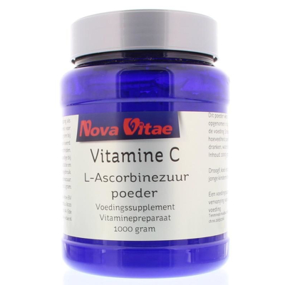 Afbeelding van Nova Vitae Vitamine C Ascorbinezuur Poeder, 1000 gram