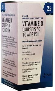 Afbeelding van Vitamine D Teva Aq Druppels 10mcg/5