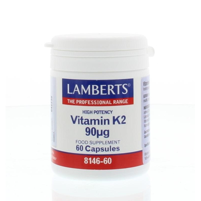 Afbeelding van Lamberts Vitamine K2 90 mcg 60 capsules