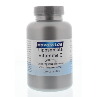 Afbeelding van Nova Vitae Liposomaal vitamine C capsules 120 vcaps