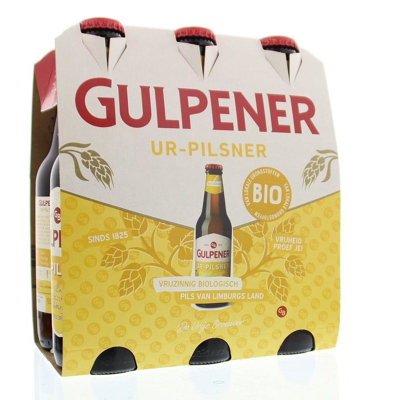 Afbeelding van Gulpener Pilsner 300ml Bio, 6 stuks