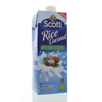 Afbeelding van Riso Scotti Rice Drink Coconut Bio, 1000 ml