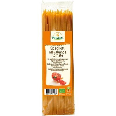 Afbeelding van Primeal Organic spaghetti tarwe quinoa tomaat 500 g