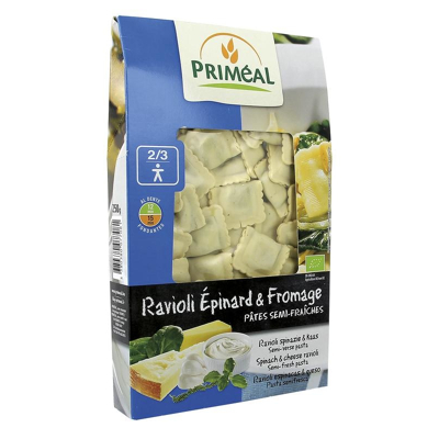 Afbeelding van Primeal Ravioli spinazi kaas 250 g