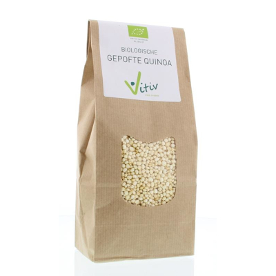 Afbeelding van Vitiv Biologische Gepofte Quinoa 100 gram
